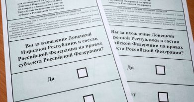 Ucraina, filorussi: vittoria referendum in tutte e quattro le regioni.Medvedev: “Risultati chiari, bentornati a casa”