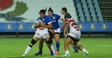Rugby, l’Italia femminile sfiora la rimonta: il Giappone passa 25-24 a Parma.
