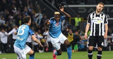 Udinese-Napoli sarà sospesa per qualche secondo nel primo tempo
