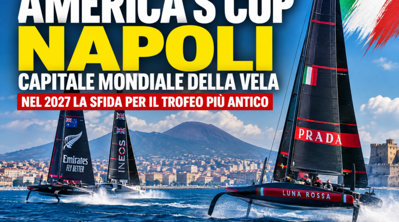 America’s Cup, Napoli capitale mondiale della vela: nel 2027 la sfida per il trofeo più antico