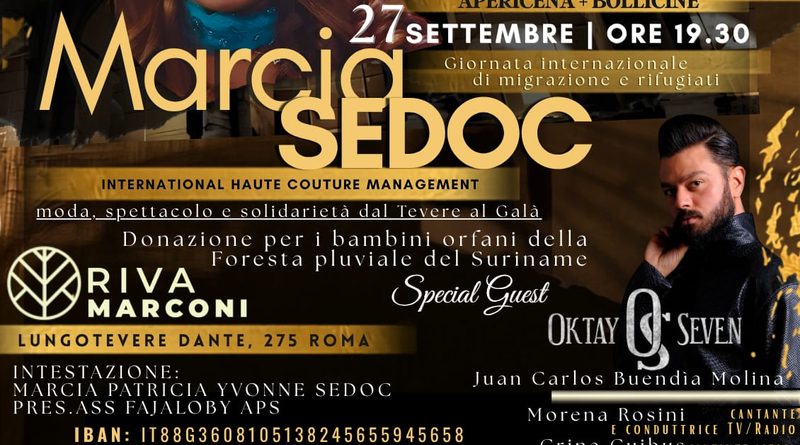 Gala Diamond Fashion Night, moda e solidarietà: una serata per i bambini del Suriname