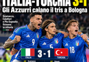 Italia-Turchia 3-1, gli Azzurri calano il tris: Scamacca, Calafiori e Pio Esposito firmano la vittoria