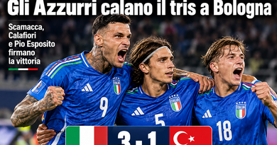 Italia-Turchia 3-1, gli Azzurri calano il tris: Scamacca, Calafiori e Pio Esposito firmano la vittoria